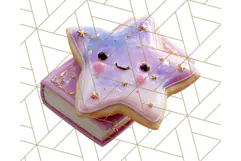 Halloween Cookie Clipart PNG, Spooky Sugar Treat Art Product Image 4