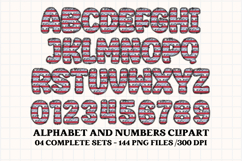POLICE Alphabet &amp; Numbers Clipart Classroom PNG Bundle Product Image 2