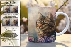 Adorable Spring Cat Mug Designs Product Image 1