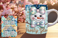 Dreamy 15oz Mug Wrap Png Design , Holiday Product Image 1