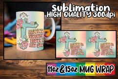 Happy journeys 11oz 15oz sublimation wrap, Cross Product Image 1