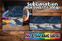 Scenic Beauty Mug Wraps for 11oz 15oz Sublimation Product Image 1