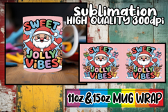 Unique memories 11oz 15oz sublimation wrap, Funny Santa Product Image 1