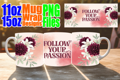 Enchanted mornings sublimation print, Quote Product Image 1