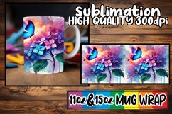 Cozy afternoons 11oz 15oz sublimation wrap, Butterfly Product Image 1