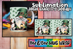Sweet nostalgia 11oz 15oz sublimation wrap, St Patricks Product Image 1