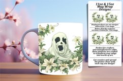 Flower and Fun Ghost Mugs Product Image 1