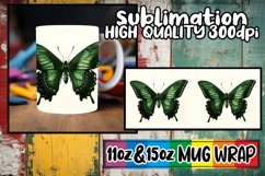 Blossoming Butterfly Mug Wrap: Spring Style Product Image 1