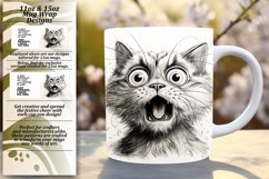 Feline Wit Unleashed: Mug Wrap Chuckles Product Image 1
