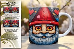 Gnome Sweet Gnome: Sublimation Mug Wrap Product Image 1