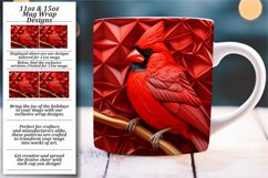 Whimsical Christmas Joy: 3D Inflated Puff Mug Wrap Product Image 1