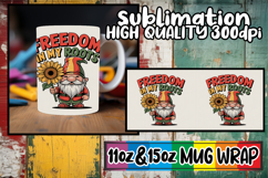 Happy journeys 11oz 15oz sublimation wrap, Juneteenth Product Image 1