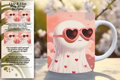 Ghostly Love &amp; Hearts Sublimation Product Image 1