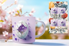 Whimsical Hole in Wall Mug Sublimation Product Image 1