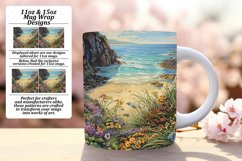 Spring Blossom Mug Wrap: Sublimation - 11oz/15oz Product Image 1