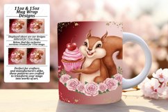 RADIANT PNG Mug Wrap Design 15oz , Valentines Product Image 1