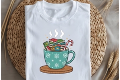 Bookish Christmas png design for T-shirts Product Image 5