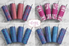 Customizable Tumbler Wraps for Sublimation BUNDLE | 16 PNG Product Image 3