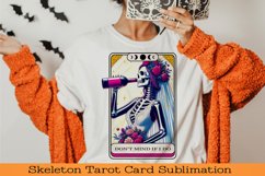 Skeleton Tarot cards Sublimation BUNDLE, PNG. Product Image 8