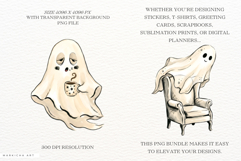 Ghost Daily Life Clipart Product Image 2