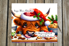 Christmas baking | 4 funny xmas Sublimation Tumbler designs Product Image 8