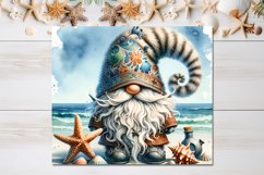 Gnome Beach life | 10 Skinny Tumbler Sublimation designs Product Image 8