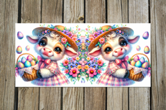 Easter cow | 4 Spring Sublimation Mug designs PLUS Product Image 4
