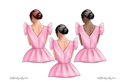 Mother Daughter Clipart: Product Image 7