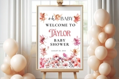 Baby Shower Welcome Sign Template 118 Product Image 5