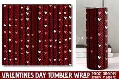 Valentines Day Tumbler Wrap Product Image 1