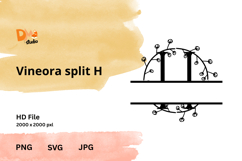 Vineora Split Monogram Product Image 1