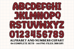 Wizard Magic School Alphabet Clipart, wizard letters doodle Product Image 2