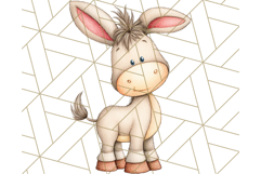 Baby Farm Animal Clipart, Cute Farm Animals Png Product Image 4