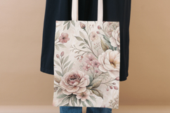 Elegant Toile Digital Paper Pack, Vintage Floral Toile Product Image 8