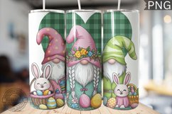 Easter Gnome Tumbler Wrap - High Quality 300 Dpi Product Image 1