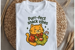 Cat snack squad png design for T-shirts Product Image 5