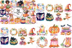 Groovy Retro Clipart Huge Bundle Product Image 3