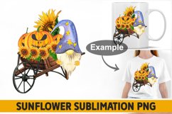 Sunflower Sublimation Bundle - Halloween Sublimation PNG Product Image 8