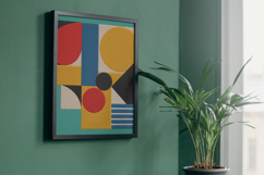 Modern Geometric Shapes Embroidery Design File Product Image 8