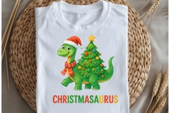 Christmasaurus png design for T-shirts Product Image 5