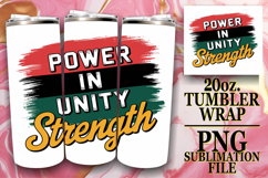 SWEET REFLECTIONS 20oz TUMBLER WRAP, Juneteenth Product Image 1