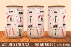 Motivational 16oz Can Glass Wrap Product Image 1