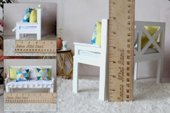Miniature sofa 1:6 scale digital file. Dollhouse furniture Product Image 8