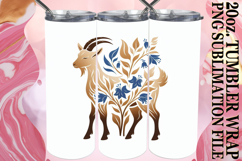 Lively adventures 20oz tumbler wrap, Flower Animals Product Image 1