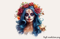 Da de Los Muertos Sublimation PNG Product Image 1