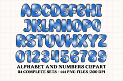 Superhero Digital Papers, superhero doodle letters Product Image 3