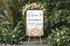 Baby Shower Welcome Sign Template 151 Product Image 4