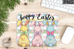 Happy Easter PNG - Easter Mouse Pad Design Product Image 1