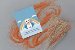 DIGITAL download, Loss of a pet, dog sympathy card Product Image 8