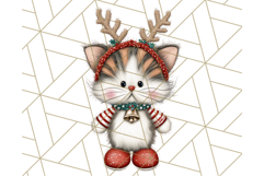 Christmas Animal Clipart, Festive Animals in Holiday Outfits Product Image 4